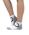 ATN SportsEdge Training Ankle Sock - Arctic White