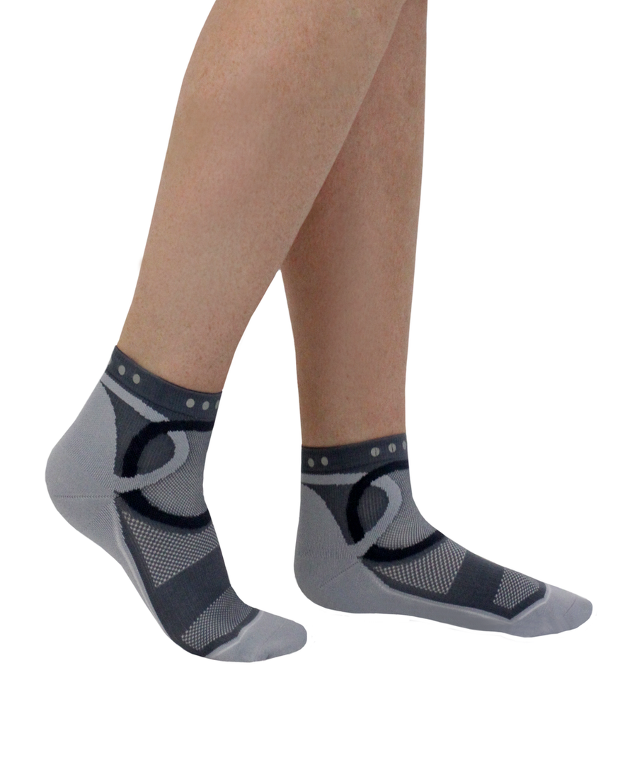 ATN SportsEdge Training Ankle Sock - Steel Grey